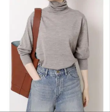 Spick&Span 18G 터틀넥 풀오버
