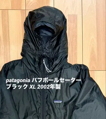 patagonia 파타고니아 퍼프볼 스웨터 블랙 XL 2002년제