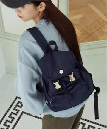 MARY QUANT x PUBLUX 마리콴트 백팩 네이비