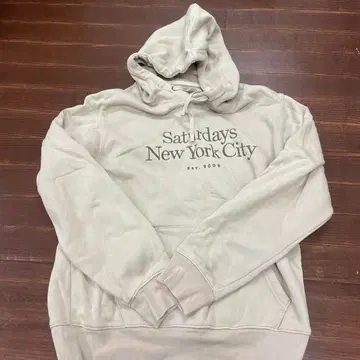 Saturdays New York City 베이지 후드티