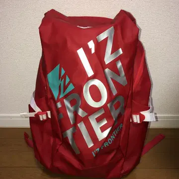 I'Z FRONTIER 레드 백팩