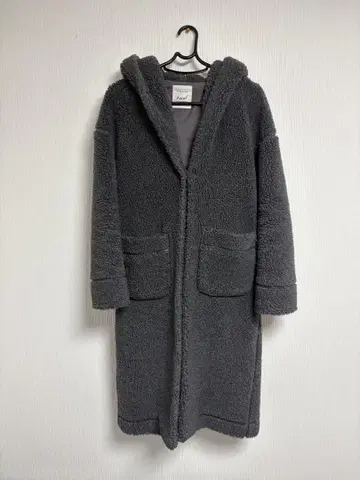 후드 부착 보아 코트 (여성용)