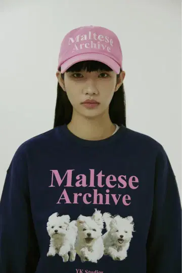 WAI KEI MALTESE ARCHIVE SWEATSHIRT NAVY