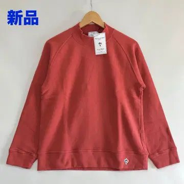 새상품 Arvor Maree Mock Neck Sweat 브릭색 XL