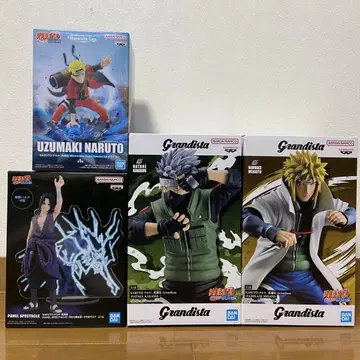 NARUTO 피규어 묶음 판매 돌풍전 사스케 카카시 미나토