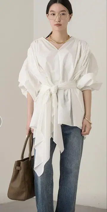 loungedress. 3WAY 개더 블라우스