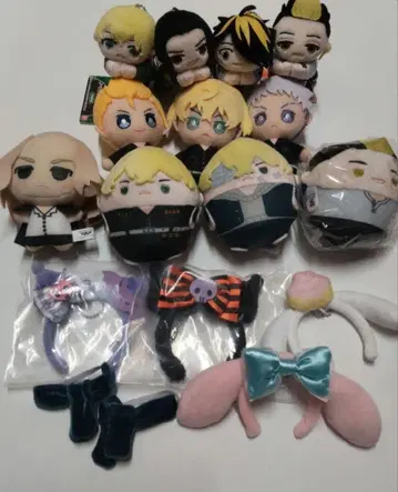 도쿄 리벤저스 봉제 인형 세트