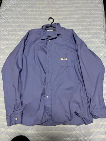 CAHLUMN Magazine Pocket Broad Shirt