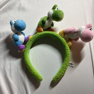 요시 봉제 인형 포함 머리띠