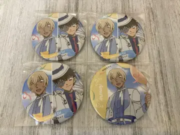 명탐정 코난 크랙 벌룬 캔뱃지 아무로 토오루 & 괴도 키드