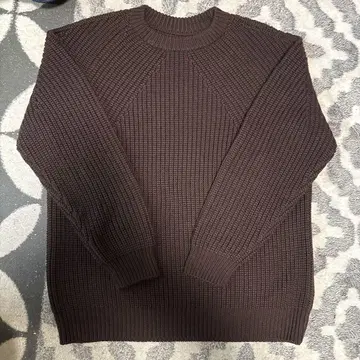 BATONER 브라운 니트 스웨터 사이즈 1