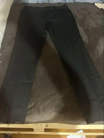 ZARA 블랙 팬츠 미사용 사이즈 46 USA 사이즈 36