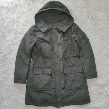 유니클로 다운 카키 XL