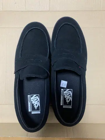 VANS 스케이트 로퍼 블랙 30cm