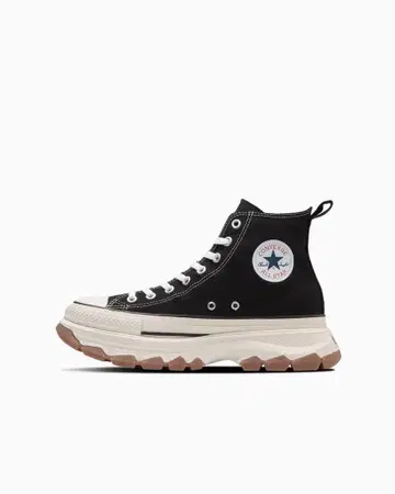 Converse 블랙 하이컷 스니커즈