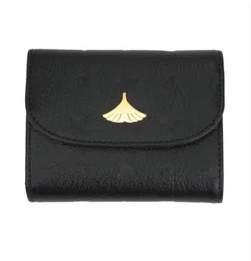 명탐정 코난 후사에 브랜드 3단 폴더형 지갑 블랙