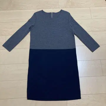 UNITED ARROWS 유나이티드 애로우즈 바이컬러 원피스 F 일본제