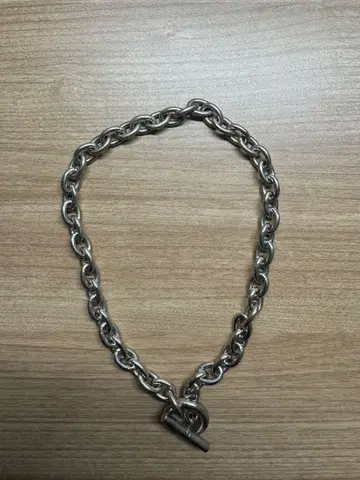 BIG 체인 목걸이 HARE 하레 액세서리 목걸이 실버