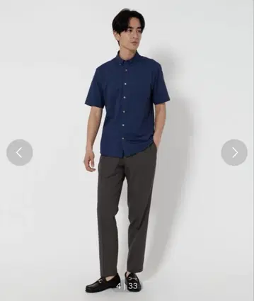 BEAUTY&YOUTH UNITED ARROWS 슬림 팬츠 그레이