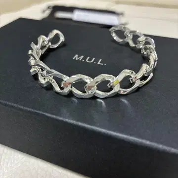 정가 이하 M.U.L. 뱅글 팔찌 실버