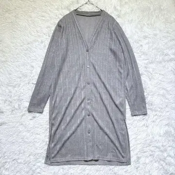 [라파스텔] 롱 리브 가디건 M~L 겉옷 심플 스트라이프