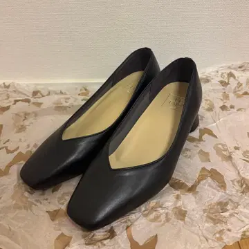 [ 새상품급 ] Le Talon 3.5cm 힐 24cm 블랙 펌프스