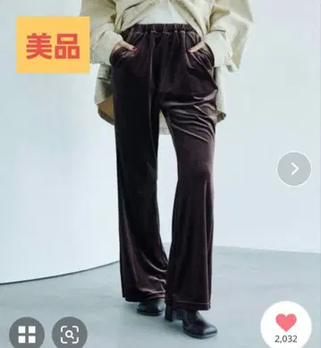 [ 새상품급 ] LEPSIM 이지 벨로아 팬츠 브라운 렙심