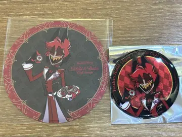 해즈빈 호텔 애니카페 알래스터 캔뱃지 코스터