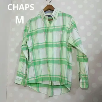 새상품급 CHAPS 차프스 그린 체크 셔츠 M