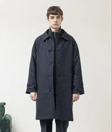 SLICK 클래식 체크 리버서블 코트