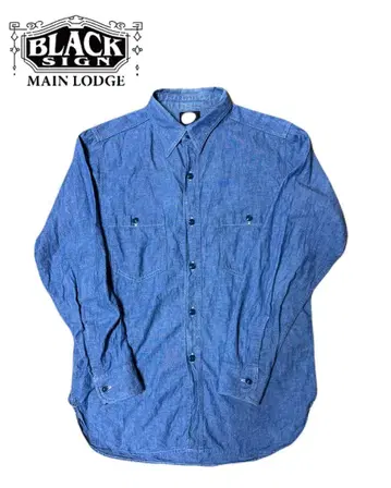 BLACK SIGN 긴팔 셔츠 사이즈 38