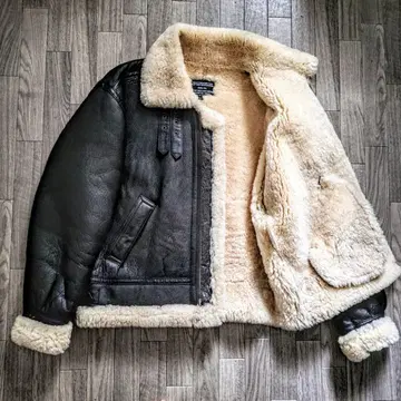 새상품급 무스탕 B-3 플라이트 자켓 다크 브라운 XL 상당