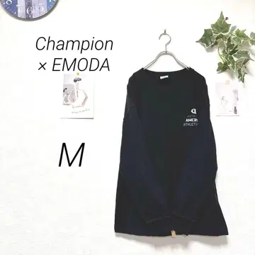 10400 Champion x EMODA 긴팔 티셔츠 M 롱티