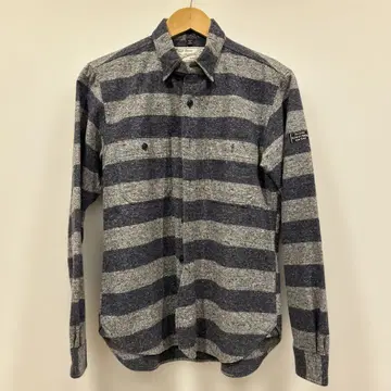 SCHOTT BROS. 스트라이프 플란넬 셔츠 S