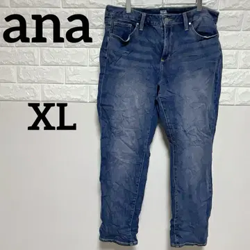 [ ana ] XL 데님 청바지 14 사이즈 스키니 앵클 기장