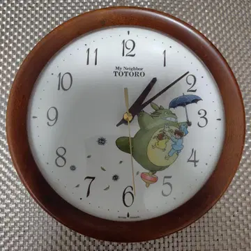 이웃집 토토로 벽시계 쿼츠 리듬시계공업