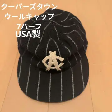 쿠퍼스타운 울 캡 7하프 USA제