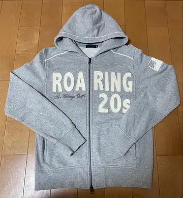 ROARING 20s 풀 집업 후드티 그레이