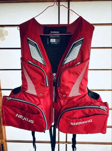 SHIMANO NEXUS 레드 구명 조끼