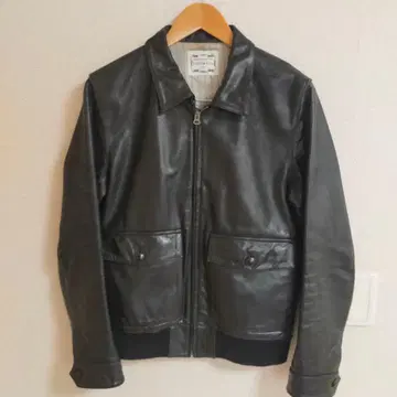 VICTIM 빅팀 A-2 가죽 자켓 플라이트 자켓 L