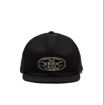 블랙 THE H.W.DOG&CO. 트러커 캡 사이즈 38