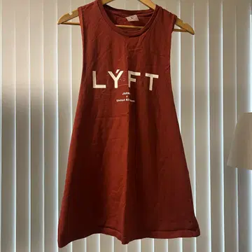 LYFT 탱크탑 L 사이즈 빨간색