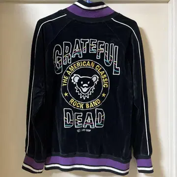 grateful dead 겉옷 자켓 벨로아 블루종 자수