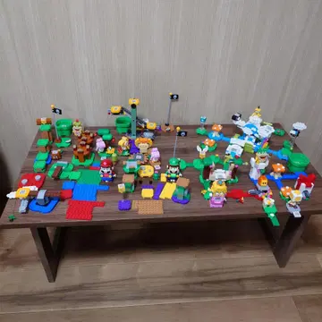 마리오 레고 루이지 레고 피치 레고 묶음 판매