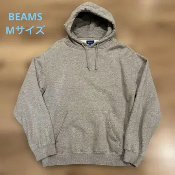BEAMS 그레이 후드티 M 사이즈