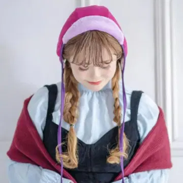 시마무라 kaho 콜라보 겨울왕국 안나 설산 후드