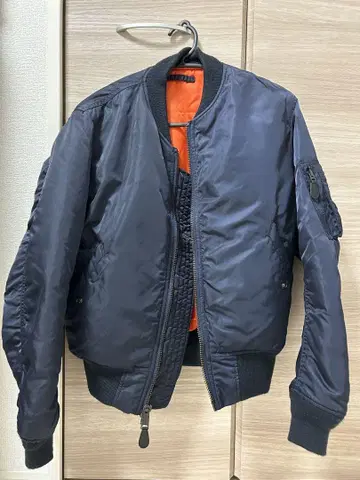 AVIREX MA-1 자켓 네이비 M