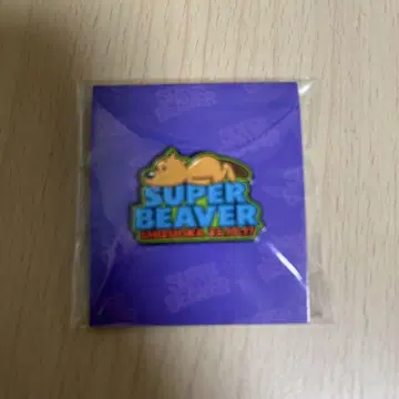 SUPER BEAVER 핀 배지 하마마츠 한정판
