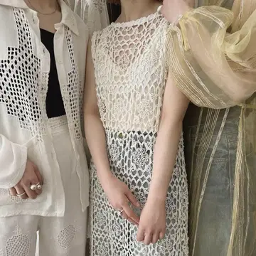 zoharu vintage 레이스 원피스