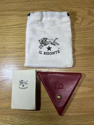IL BISONTE 일비종떼 코인 케이스 레드